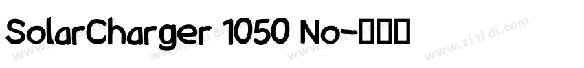SolarCharger 1050 No字体转换